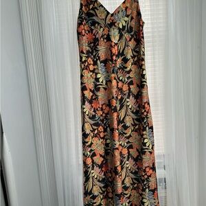 Midi satin dress size medium